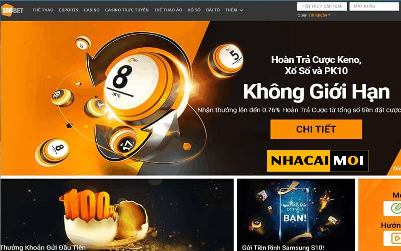 Không có giới hạn tối thiểu về số tiền gửi và rút tiền đối với các tài khoản được xếp hạng W388 - W388