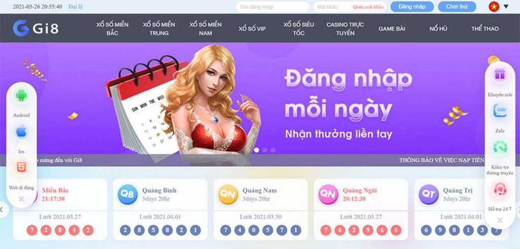Các tính năng chính của trang web game 23Win - 23Win