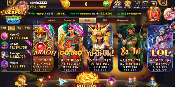Trải nghiệm các trò chơi đẳng cấp Zalv - Zalv