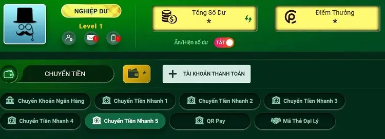 Nền tảng game Fconline cung cấp nhiều phương thức nạp và rút tiền khác nhau - Fconline